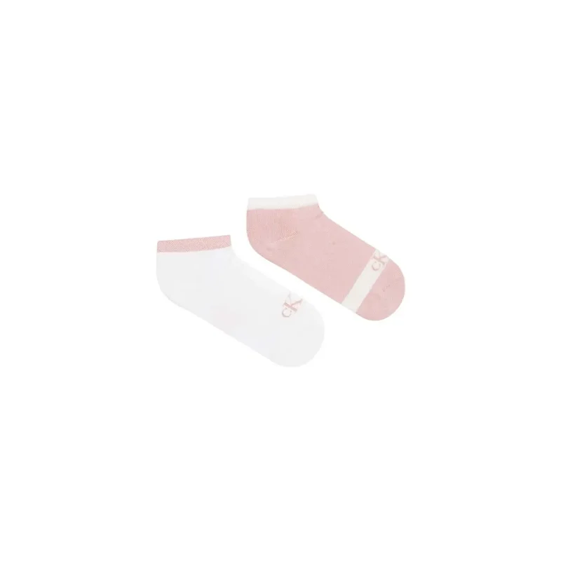 Calvin Klein Jeans Damen Sneaker-Socken Rosa, 2er-Pack