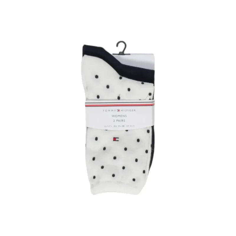 Tommy Hilfiger Damenunterwäsche aus weißem Baumwollmischgewebe, Größe S