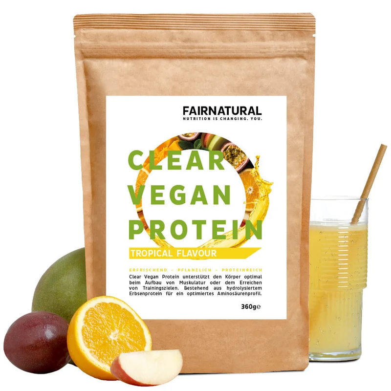Clear Vegan Protein Tropical