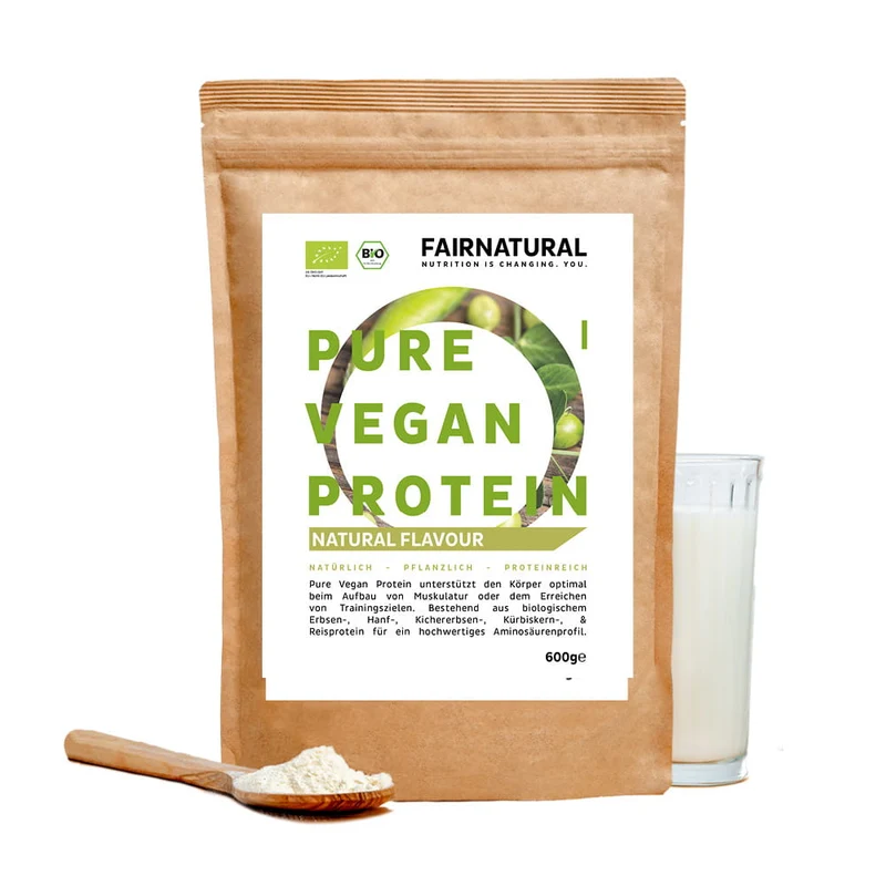 Bio Veganes Proteinpulver Neutral ohne Soja