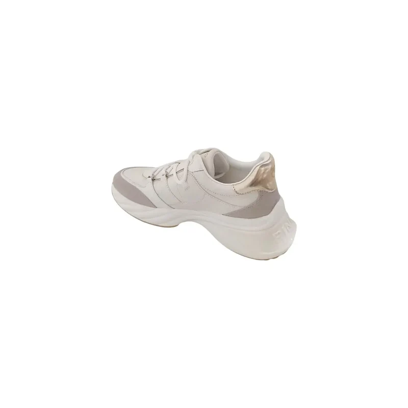 Pinko Damen Weißer Slip-On Polyester Sneakers