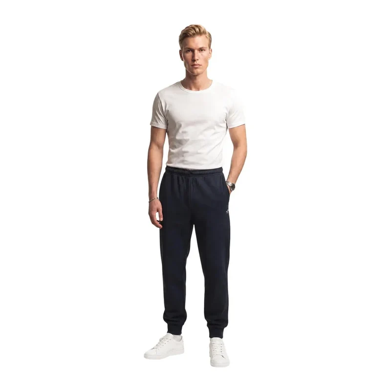 The North Face Herren Jogginghose aus schwarzem Baumwollfleece