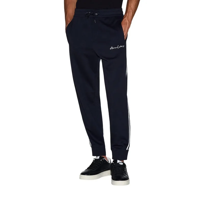 Armani Exchange Herrenhose, blau, Poly-Mischgewebe