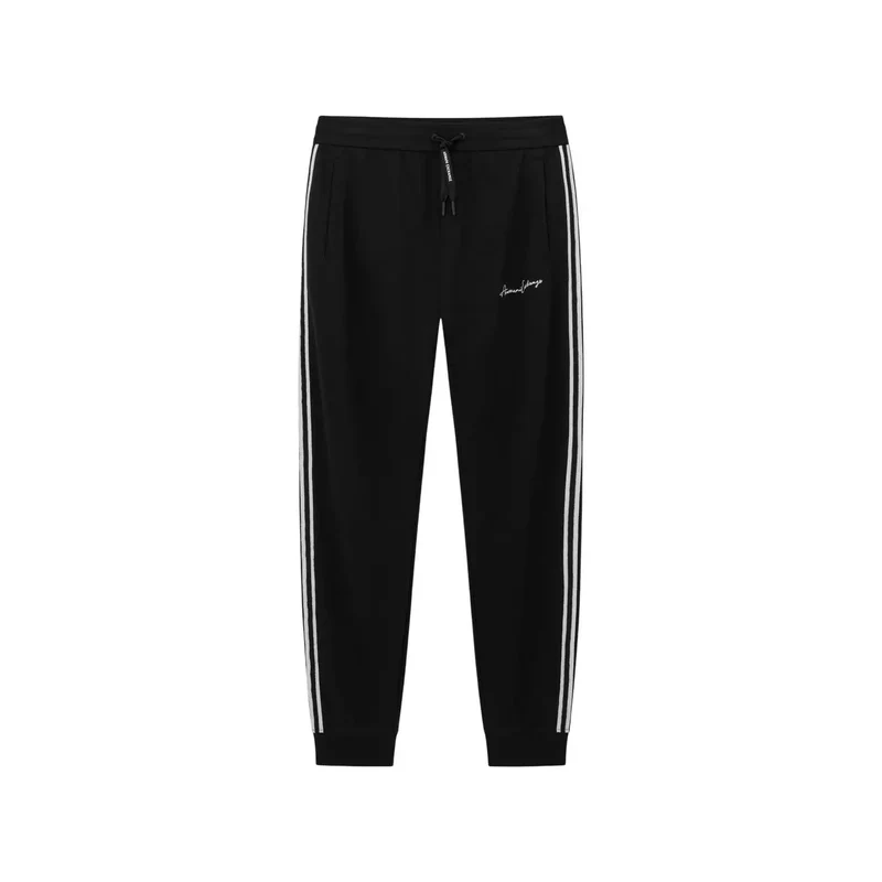 Armani Exchange Schwarze Herrenhose aus Polyestergemisch
