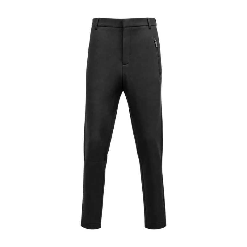 Armani Exchange Schwarze Herrenhose aus Baumwollmischgewebe
