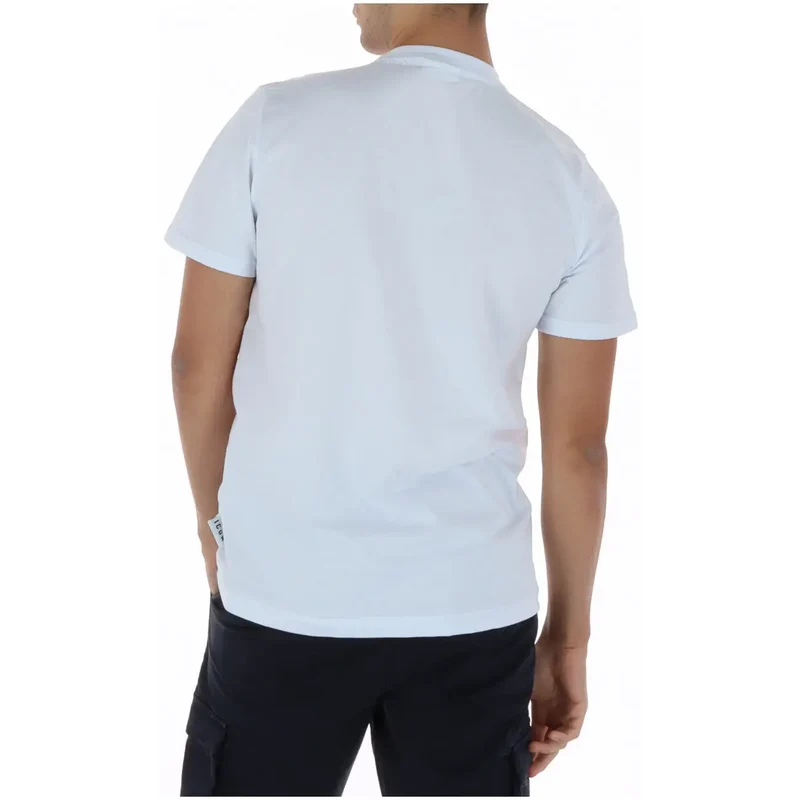 Icon Männer T-Shirt Weiß Rundhals Druck 100 Baumwolle