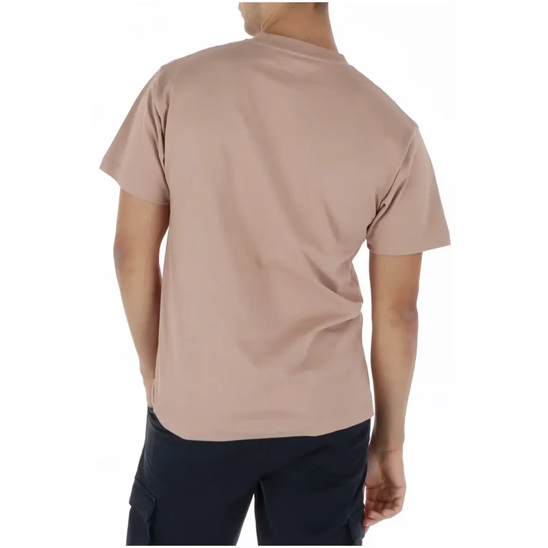 Vans Herren T-Shirt Braun Baumwolle Rundhals Kurzarm RA1E2V1