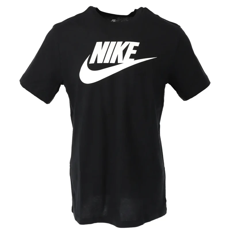 Schwarzes Nike Kurzarm-T-Shirt