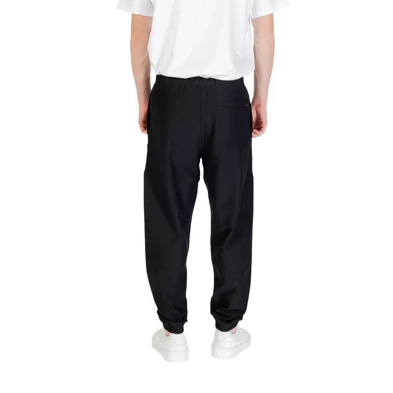 Schwarze Calvin Klein Sweatpants mit elastischen Bündchen