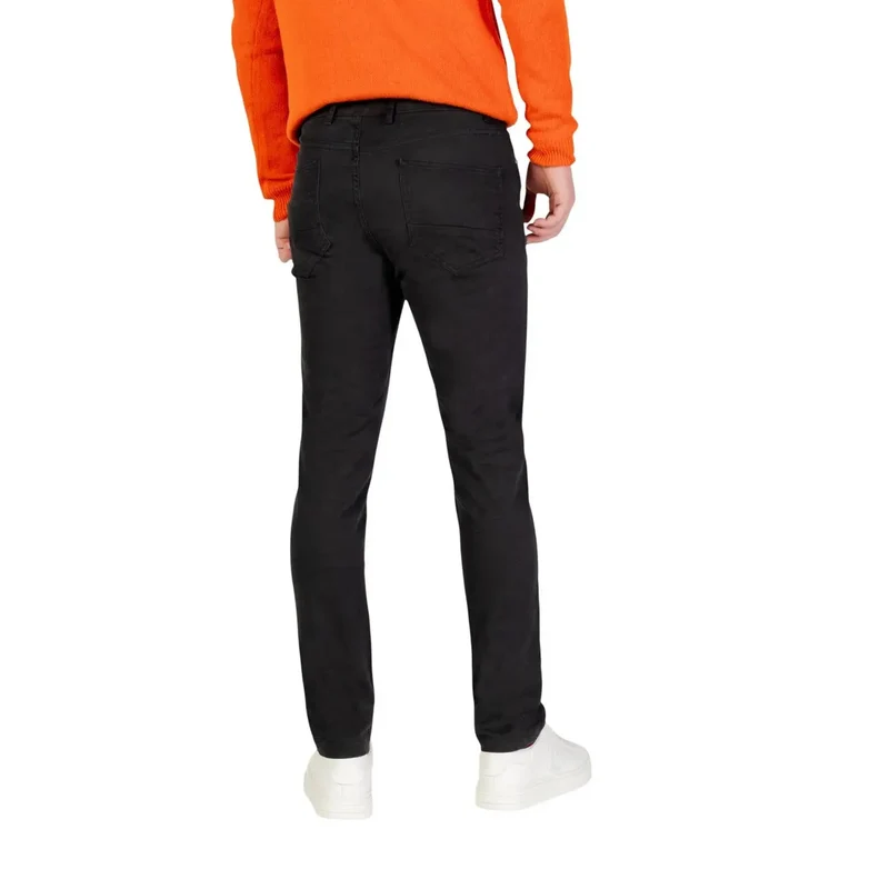 Borghese Herren Trousers Grau Baumwollmischung Slim Fit Größe 31