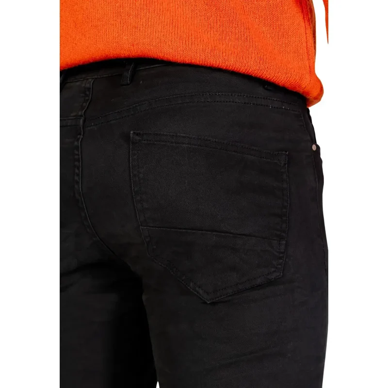 Borghese Herren Trousers Grau Baumwollmischung Slim Fit Größe 31