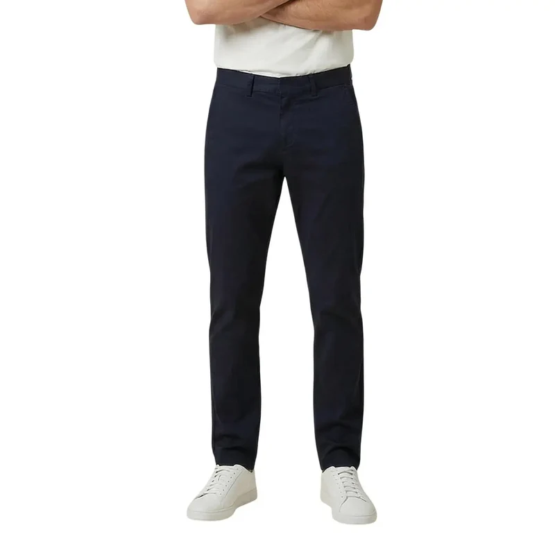 Gant Herren Trousers Beige Baumwolle Elastan Frühling Sommer