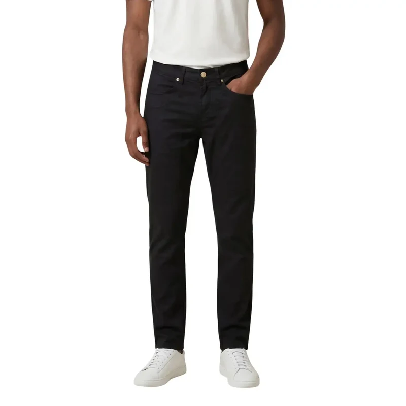 Jeckerson Herren Blaue Chenille Stretch-Hosen JUPPA077