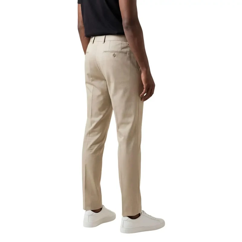Antony Morato Herren Trousers Beige Baumwolle Lyocell