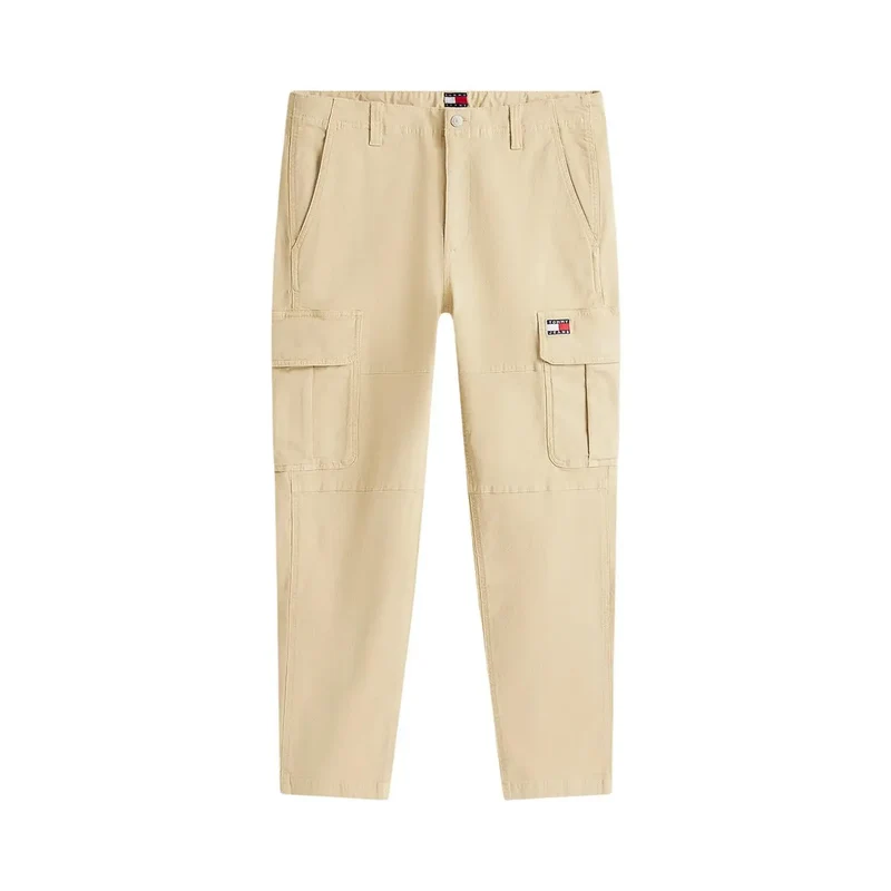 Tommy Hilfiger Herren Jeans Beige Bio-Baumwolle DM0DM22651