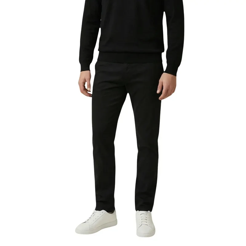 Antony Morato Herren Trousers Schwarz Baumwolle MMTR00780