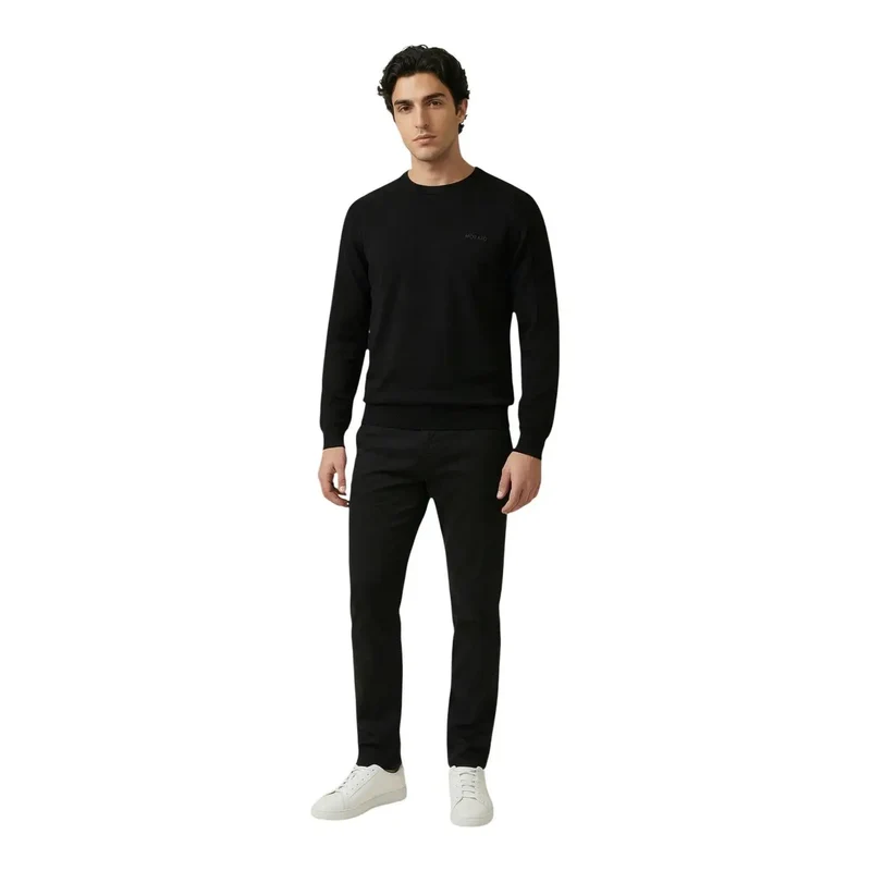 Antony Morato Herren Trousers Schwarz Baumwolle MMTR00780