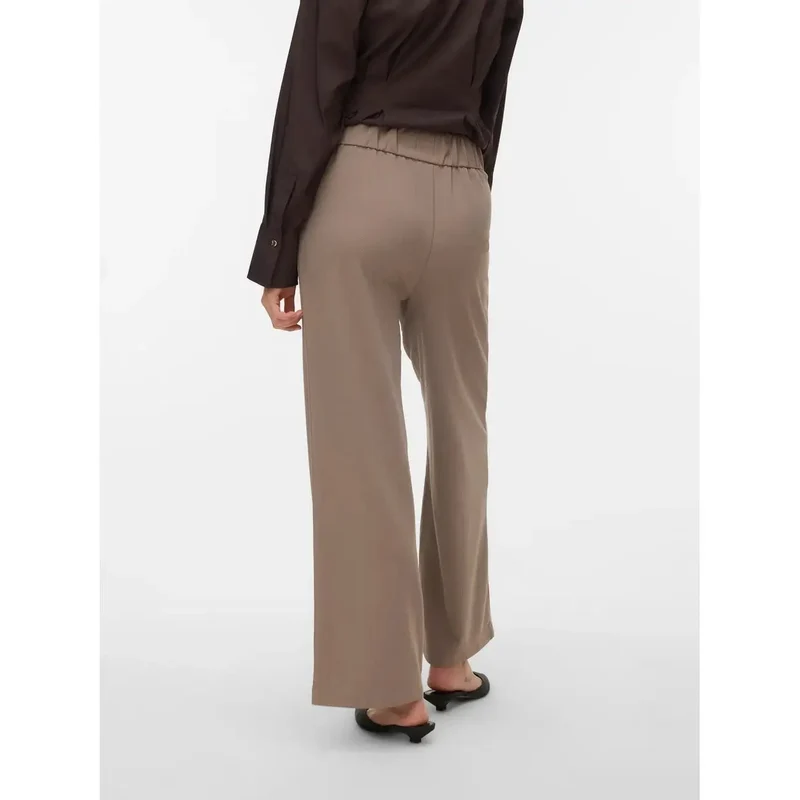 Vero Moda Damenhosen Beige Slip-On aus Polyester