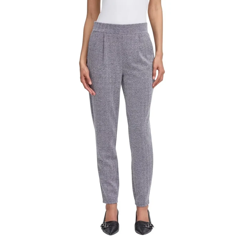 Damenhose, blau, Herbst/Winter, Polyester, Viskose