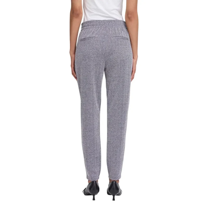 Damenhose, blau, Herbst/Winter, Polyester, Viskose