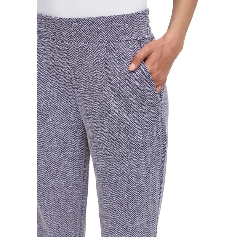 Damenhose, blau, Herbst/Winter, Polyester, Viskose