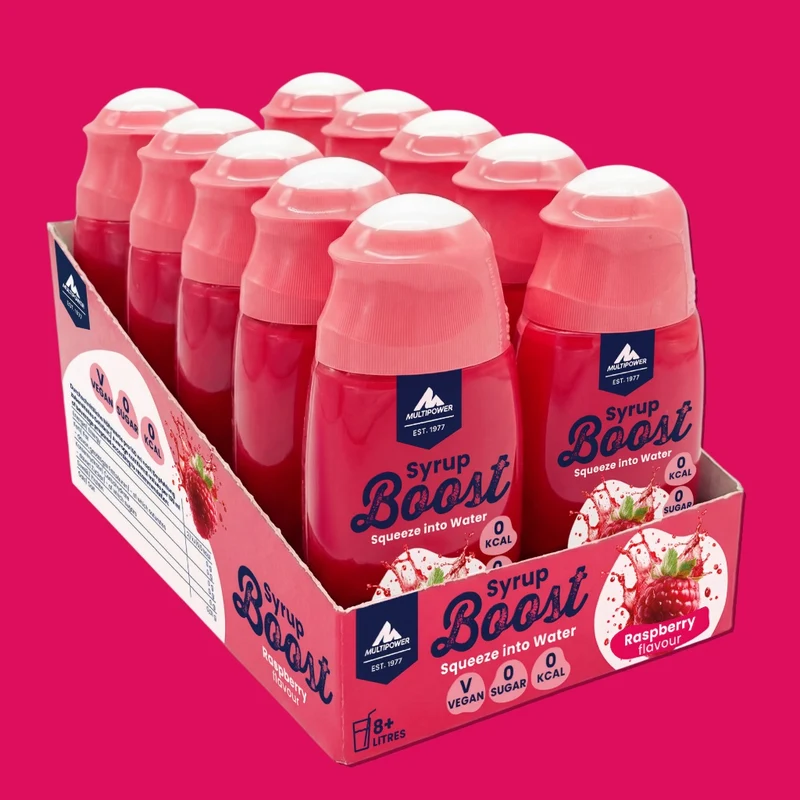 Syrup Boost Himbeere 10er Set | Getränkesirup ohne Zucker