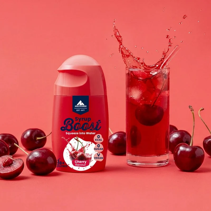Syrup Boost Kirsche 10er Set | Getränkesirup ohne Zucker