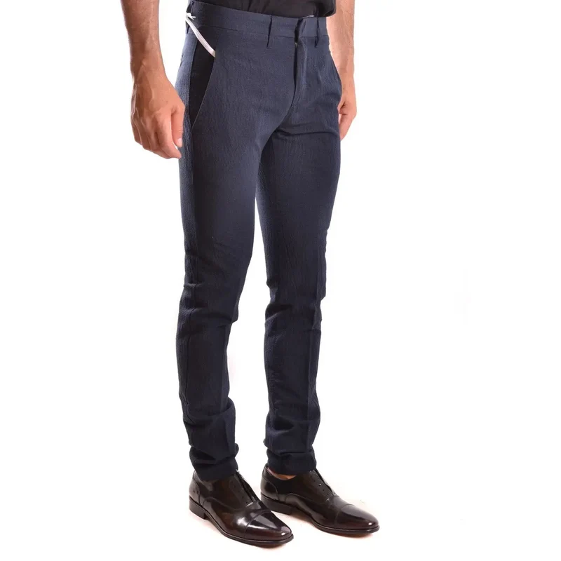 Dondup Blaue Baumwollhose für Männer Frühling Sommer