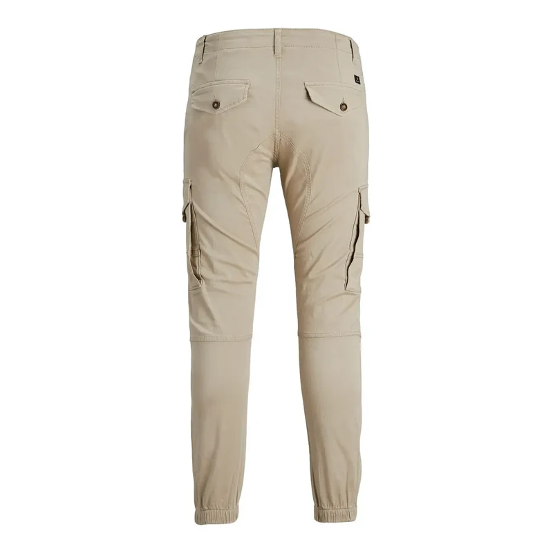 Beige Baumwolle Jack & Jones Herrenhosen mit Taschen