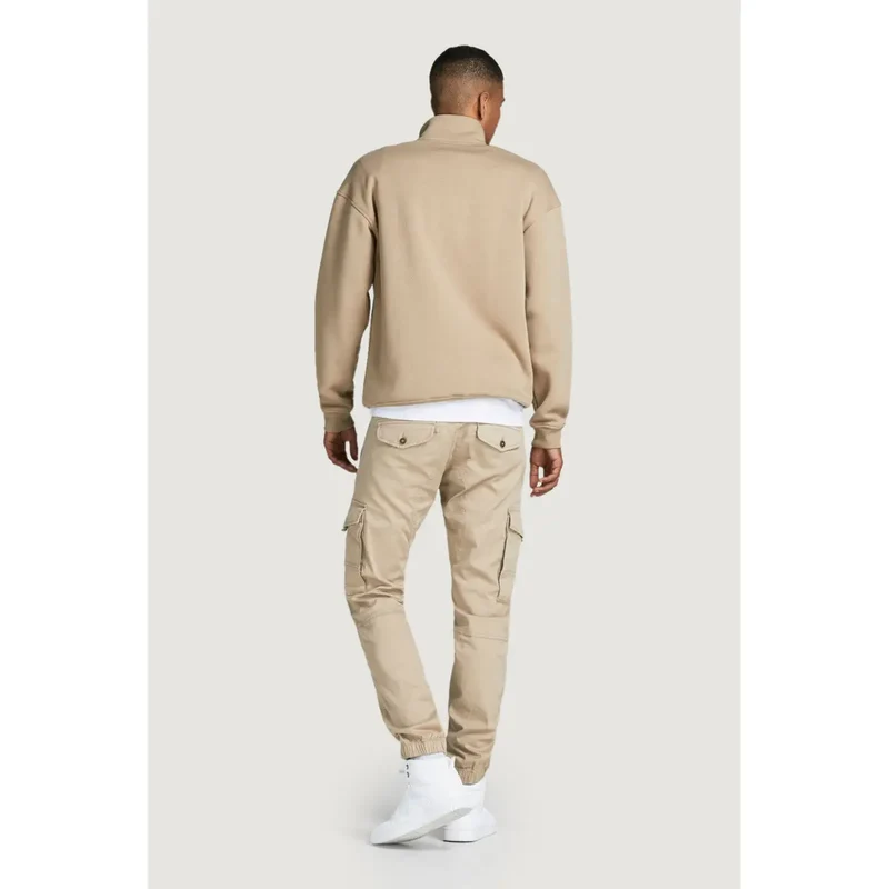 Beige Baumwolle Jack & Jones Herrenhosen mit Taschen