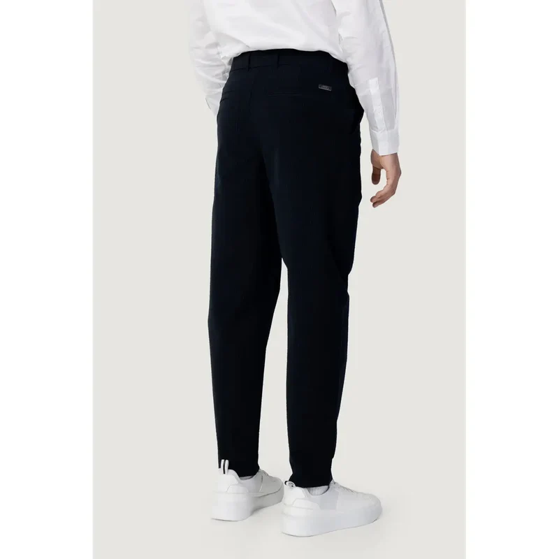 Armani Exchange Herren Blau Baumwolle Hose Frühling Sommer