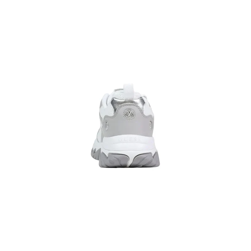 Guess Frauen Sneakers Graue Schnürung aus Polyester-Polyurethan