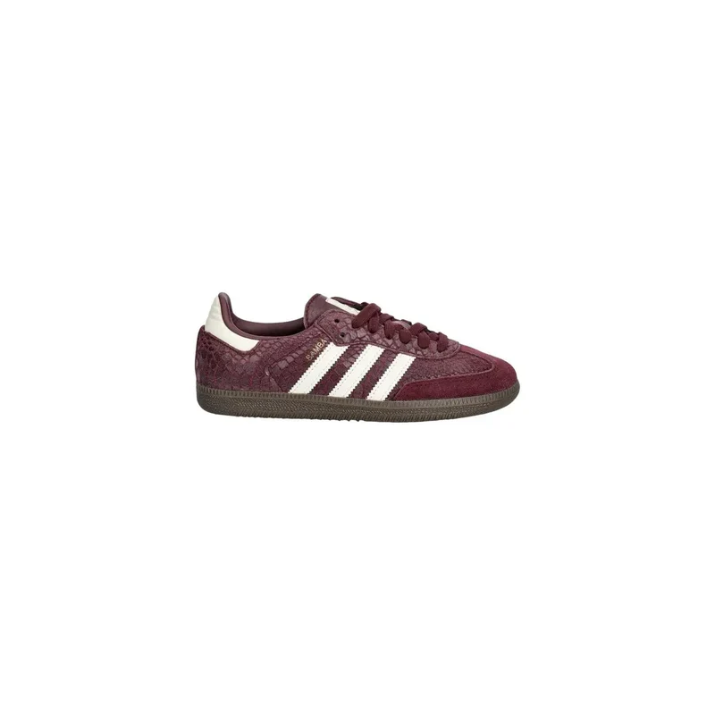 Adidas Originals Damen Leder Sneakers Bordeaux