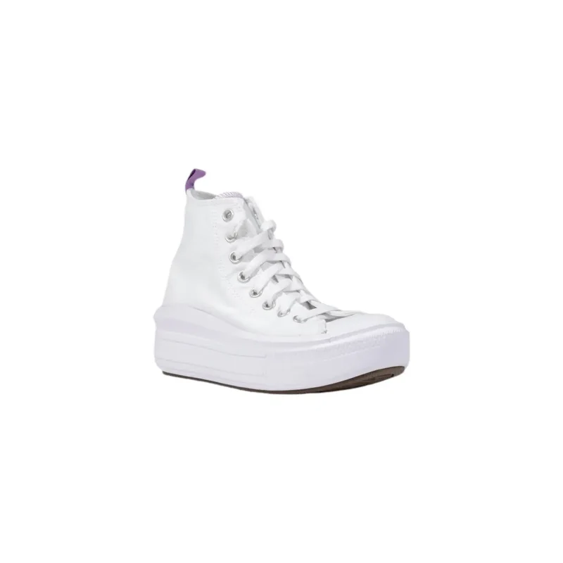 Converse Damen-Plateau-Sofa aus Stoff Sneakers Weiß