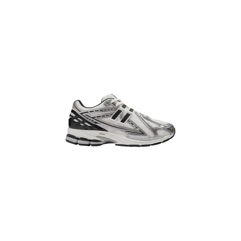 New Balance Damen Silberne Textil-Slipper Sneakers