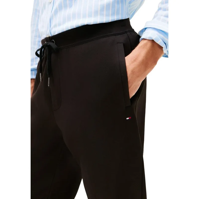 Tommy Hilfiger Schwarze Baumwollhose für Herren