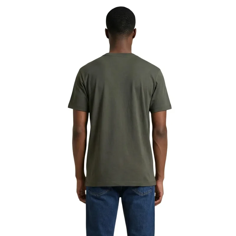 Armani Exchange Herren T-Shirt Grün Baumwolle Rundhals XM002501