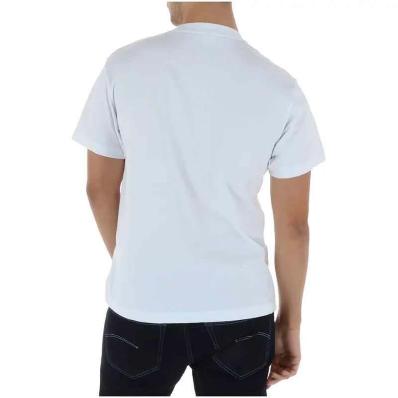 Vans Herren T-Shirt Weiß Rundhals 100 Prozent Baumwolle