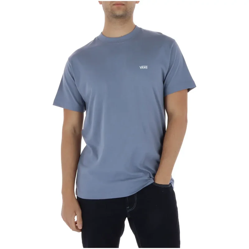 Vans Herren T-Shirt Hellblau Baumwolle Rundhals Kurzarm