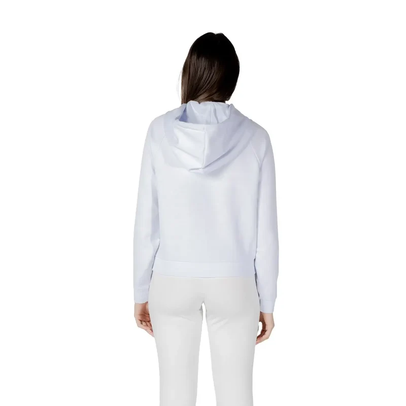 Weißes Sweatshirt mit Kapuze