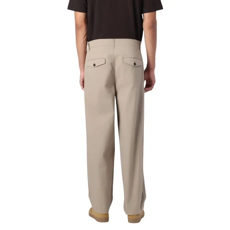 Only & Sons Herren Trousers Beige Baumwoll-Stretch-Hosen
