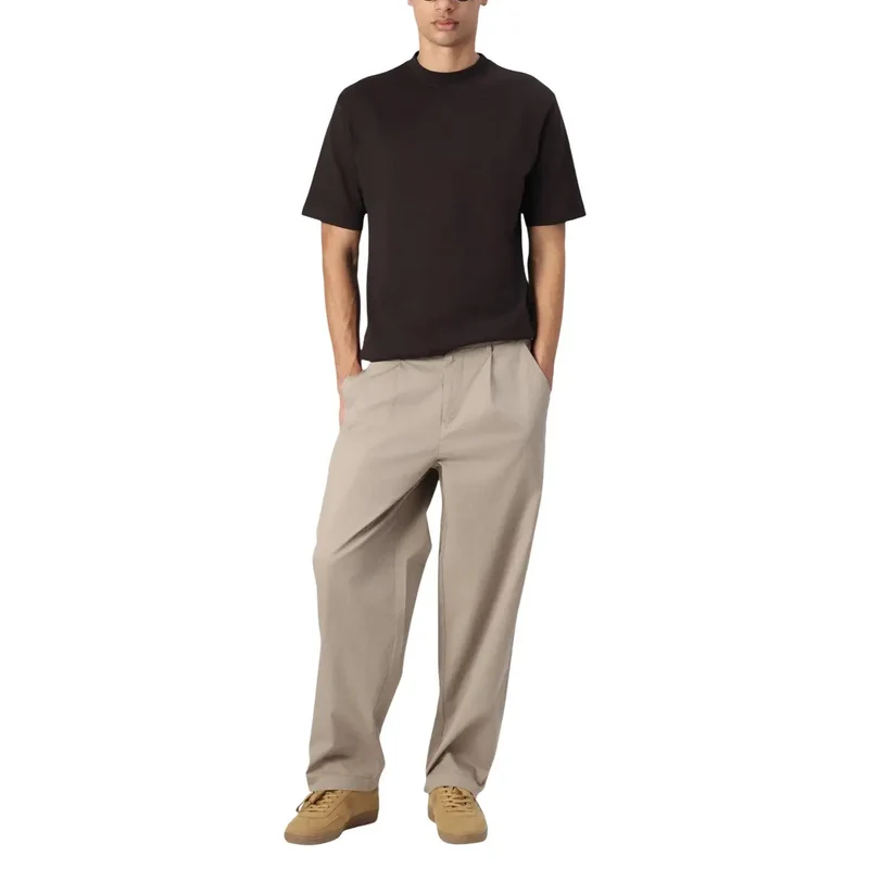 Only & Sons Herren Trousers Beige Baumwoll-Stretch-Hosen