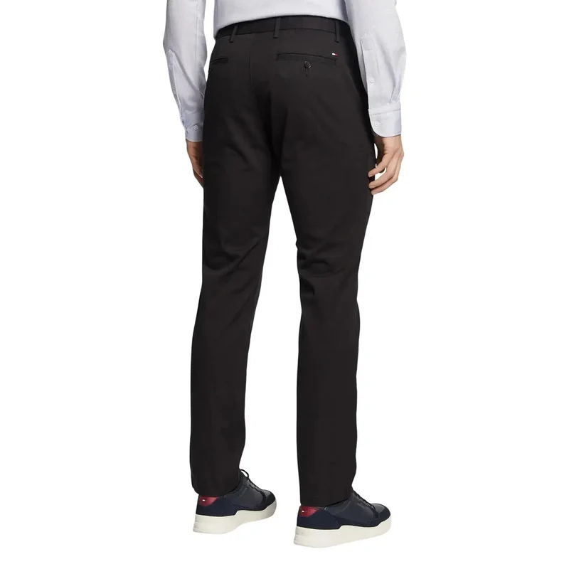 Tommy Hilfiger Herren Trousers Schwarz Bio-Baumwolle MW0MW25964