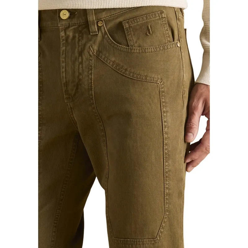Jeckerson Herren Hose Braun Baumwolle-Lyocell-Mischung Größe U006