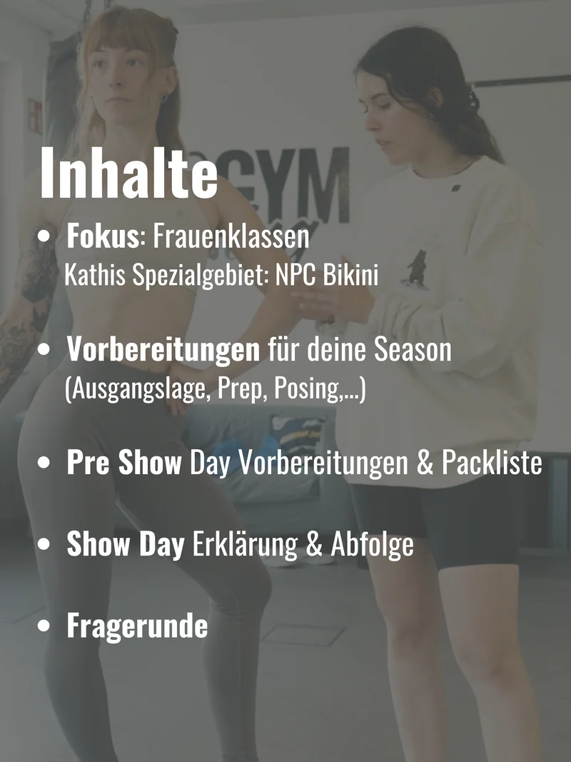 First Timers Frauenklassen
