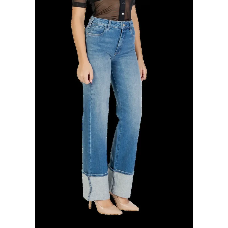 Colcci Damenjeans blaue Baumwoll-Slim-Fit-Hose
