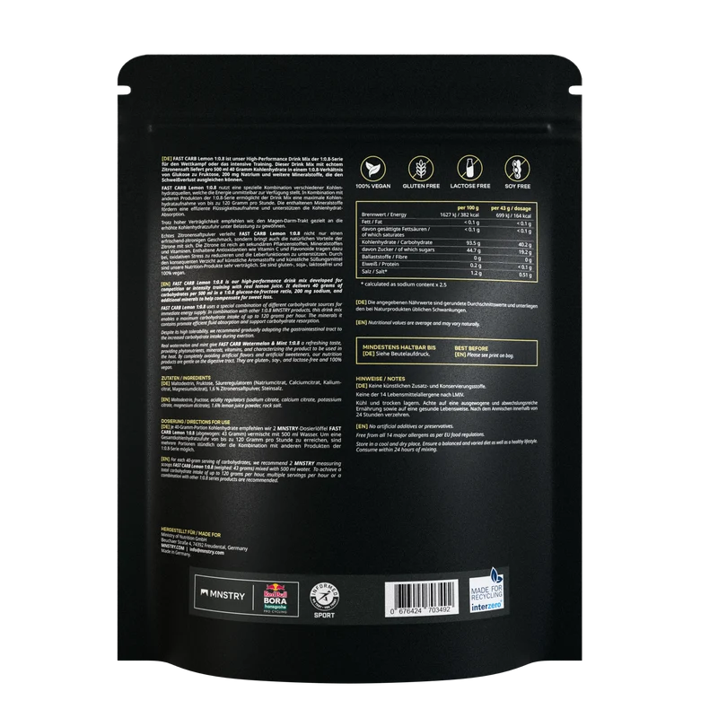 FAST CARB Lemon 1:0.8