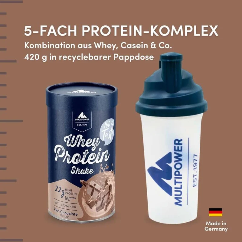 420g Whey Protein Pulver Schoko | High Protein