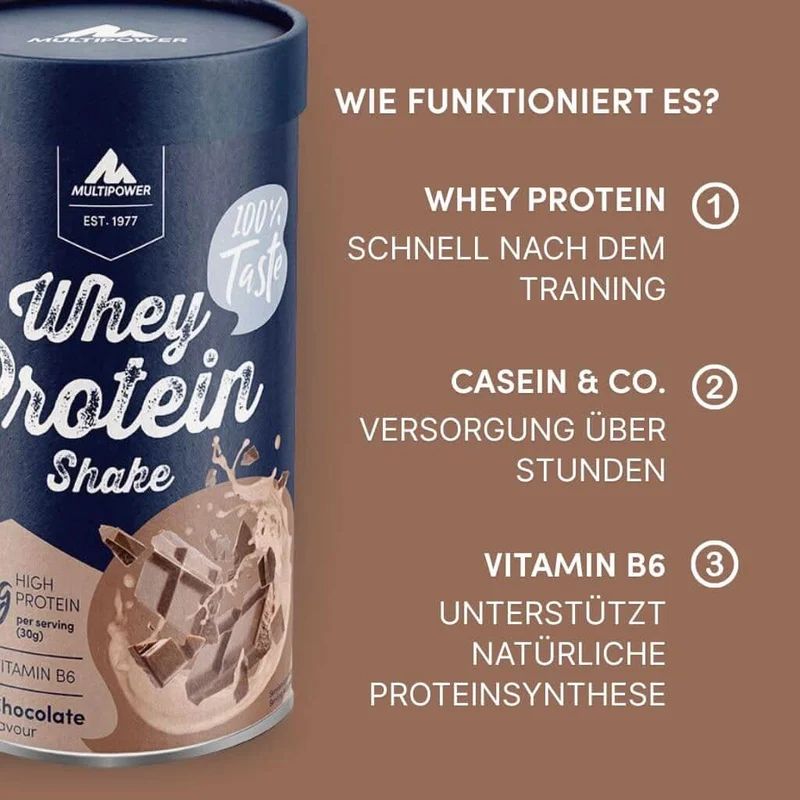 420g Whey Protein Pulver Schoko | High Protein