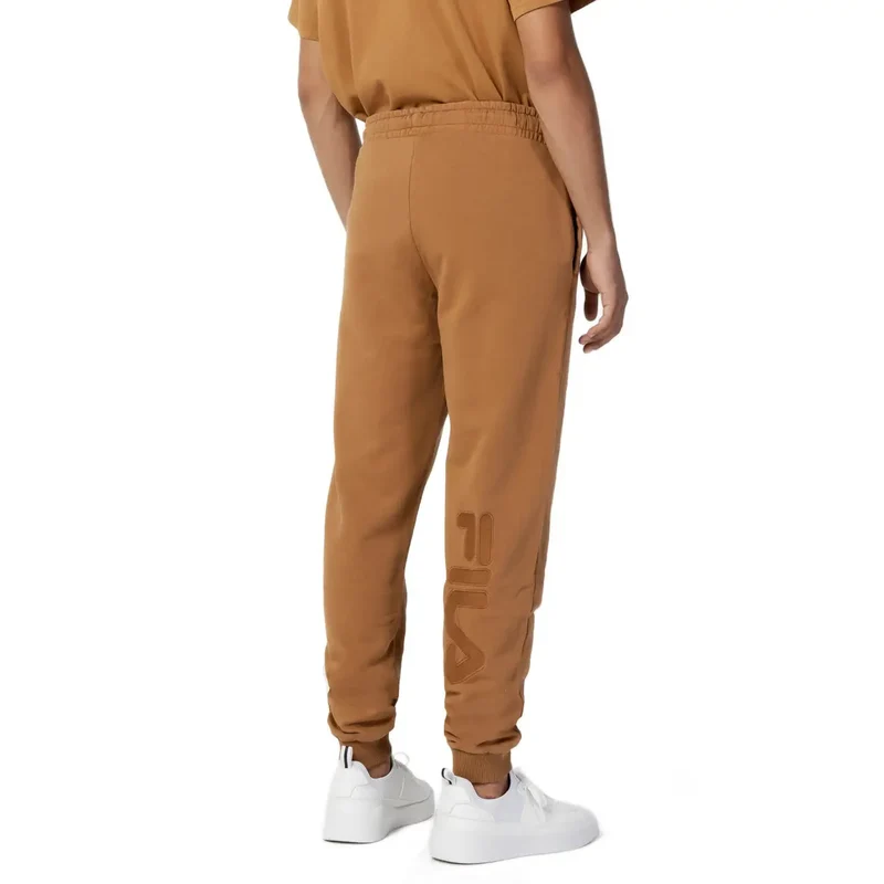 Fila Herren Herbst Winter Braun Baumwolle Hose mit Schnürung